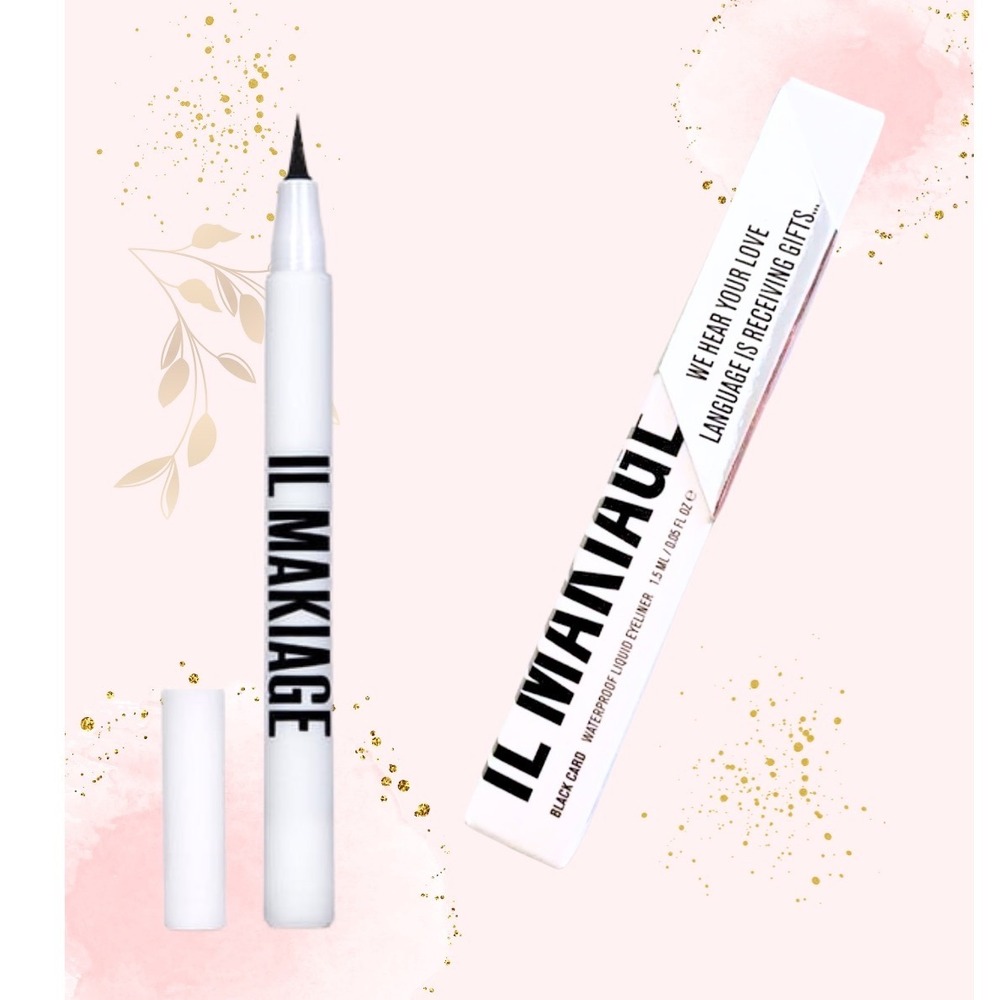 Il Makiage - Black Card Waterproof Liquid‎ Eyeliner Pen - *NIB* - FREE SHIPPING